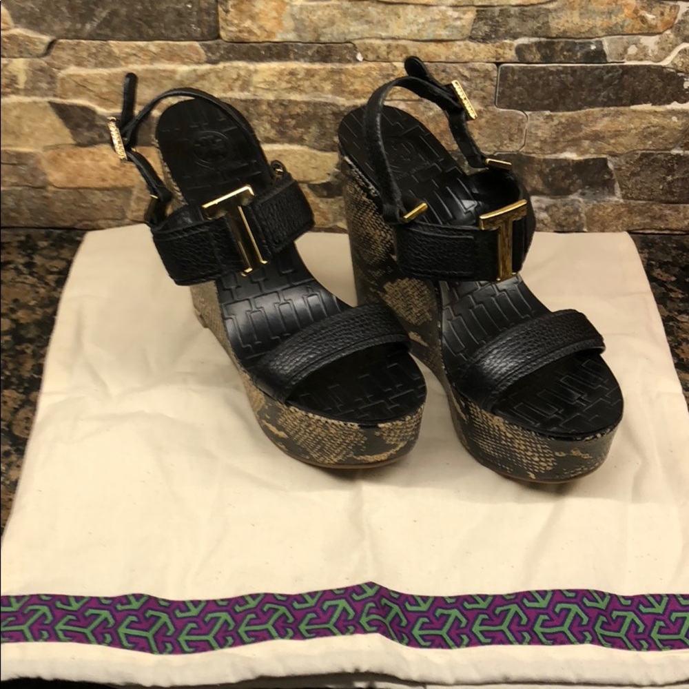 Tory Burch Platform Wedges